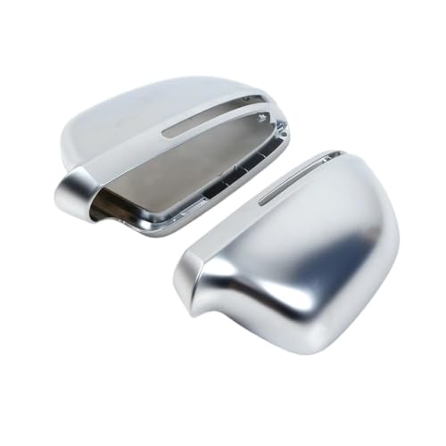 Coque rétroviseur argent mat pour A4 B8 et A3 8P coque boîtier auto - 4