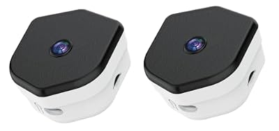 Noahlink 3MP 2K WiFi Window Camera, 2.4G/5G WiFi Cameras for Home Security for Indoor with Bluetooth, Starlight Night Vision, Human Detection, Two-Way Audio, 24/7 Recording (2 Pack)