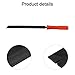 2 pieces Diamond-Shaped Saw Files for Sharpening and Straightening Hand Saws, 150mm 200mm Steel Rasp with Soft Rubber Handle, for Metalworking and Industrial Use