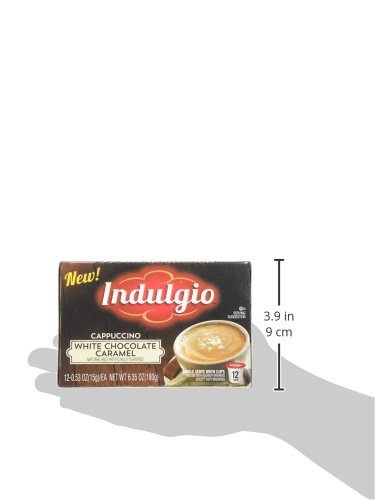 Indulgio Cappuccino, White Chocolate 