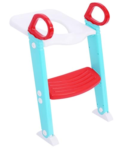 トイレトレーニングシート、ステップスツールはしご付きトイレトレーニングシート、調節可能な幼児用トイレトレーニングシート、子供用男の子女の子用滑り止め幼児便座、子供用トレーニングトイレ (E)