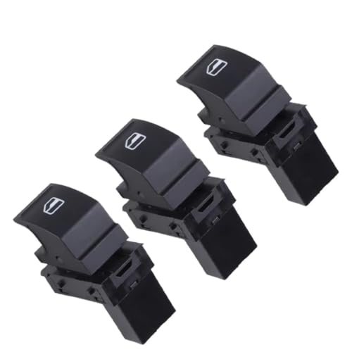 Commande de fenêtre Touareg bouton lève-vitre électrique VW 2005 2008 2010 2012 3PCS