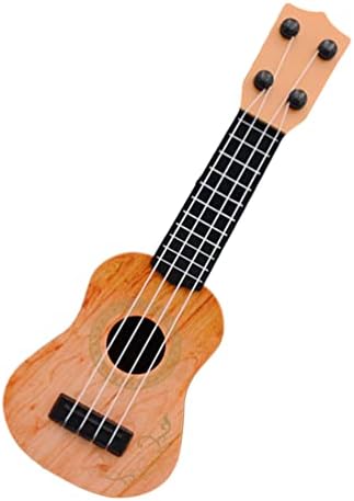 STOBOK Mini Guitar Kids Guitar Musical Toy,Mini Classical Ukulele Guitar Musical Educational Toy Guitar Instrument Toy for Children Toddler Beginner School Simulation Ukulele Toys