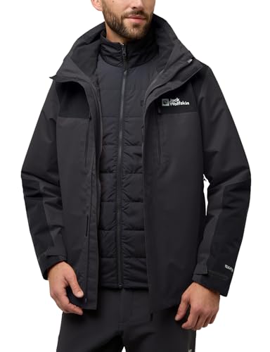 Jack Wolfskin Męska kurtka Jasper 3 w 1 Jkt M
