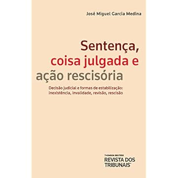 Capa do livro Sentença, Coisa Julgada e Ação Rescisória