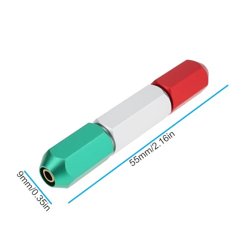 YINETTECH Doppelendige Stiftlehre aus Aluminiumlegierung, 3–4 mm, für Maschinenbau, Automobil, 2 Stück
