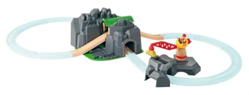 Brio World- Plateforme Grue et Tunnels