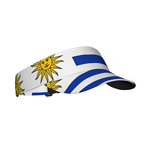 Image of Cute Funny Flag Hat Women Men Adjustable Flag Sport Sun Visor Hat Summer Fashion Sun Cap Beach Flag Hat