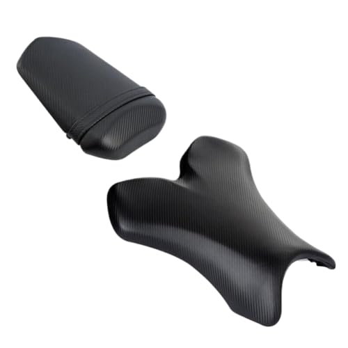 Siège passager moto pour Yamaha YZF R1 2004-2006 noir en simili cuir résistant