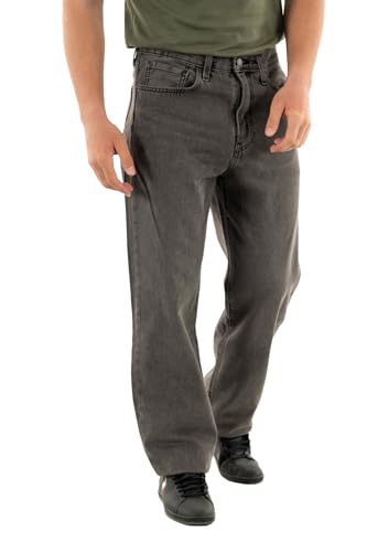 Levi's Jeans da Uomo 568 Loose Straight, Block Party T2, 36W x 34L