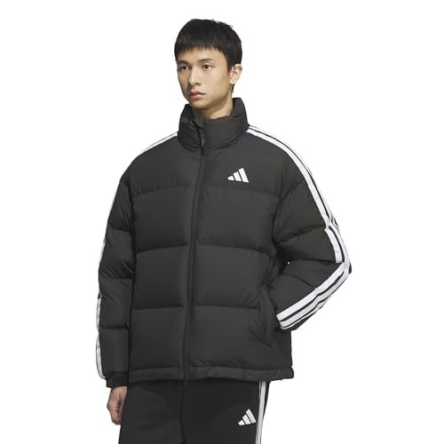 美品❣️adidas ブラック ダウンジャケット Lサイズ ADIDAS] レディース キルテッドジャケット ブラック (adidas/ダウン