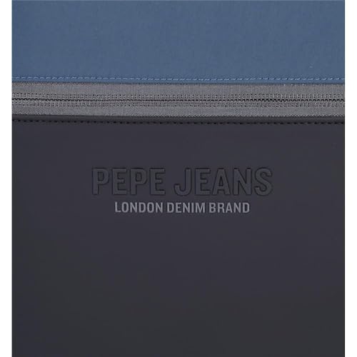 Pepe Jeans Sail Up Tracolla Portatile Blu 22X27X8 Cm Poliestere E Pu By Joumma Bags, Blu, Taglia Unica, Tracolla Portatile - 6