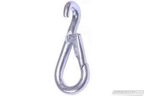 Image of 75mm x 7mm 3'' No.306 Spring Hooks to Crue 1 Each ZINC PLATED