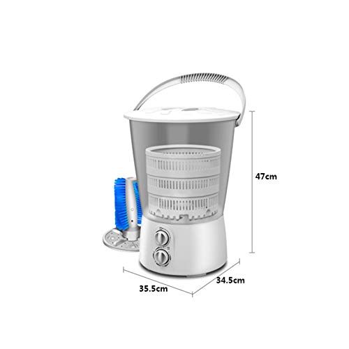 Lxltl Portable Washing Machine, Dual Purpose, Washing Shoes And Laundry, Portable Washing Machine Semi-Automatic Elution Integrated, Cleaning Capacity #TOP5