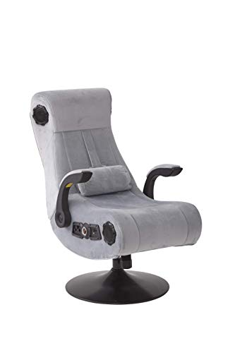 Deluxe 4.1 Wireless Gaming Chair (Silver) [Edizione: Regno Unito]