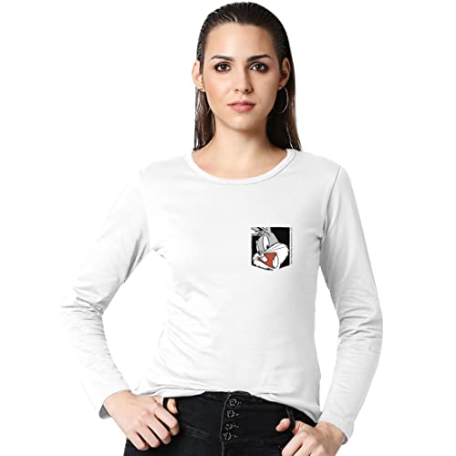 Image of Bewakoof Women's Printed Regular Fit T-Shirt