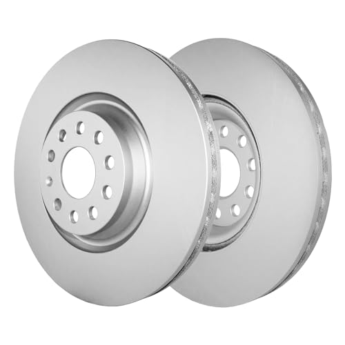 Image of Detroit Axle - Brake Rotors for Volkswagen Jetta Passat CC Tiguan Eos