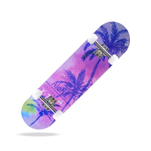 SPOZN Island Vibes Complete Skateboard, 31