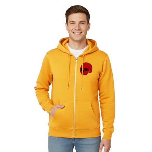 Image of Printodelivery Personalized Men & Women Plus Size 300GSM Rich Cotton Hoody Sweatshirt with Photo Print, Text, Logo. Customized 100% Cotton Hoodie Winter Wear, Print Your Photo /Image /Text On Hoody