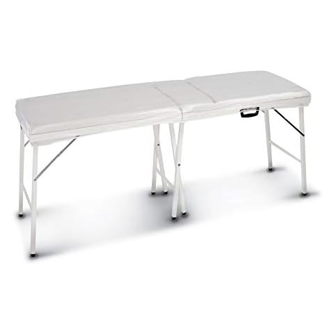 Aveanit Beauty Plastic Couch Cover Massage Tables Beds PVC Plastic Crystal Vinyl (White) Cover