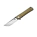 Bestech Knife BG06C Folder 3.75 in Plain Blade G10 Handle Hunting-Folding-Knives, Beige
