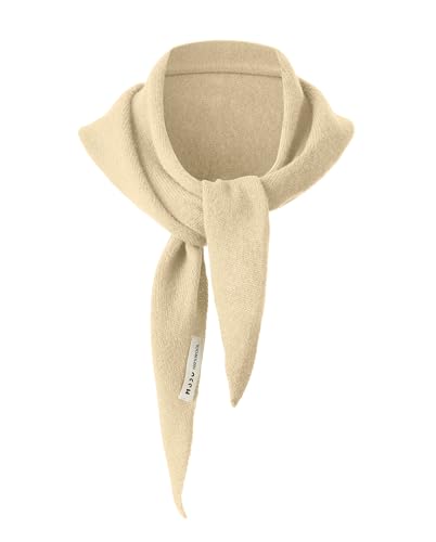 Wool Triangle Scarf for Women - Knitted Cashmere Shawl Downtown Girl Fashion Accessories