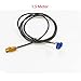1.5M 5ft FAKRA HSD Sync3 LVDS Video Harness Cable SYNC 3 System Upgrade Touchscreen to APIM Cable fits for Ford MyFord Touch or Lincoln Stereo