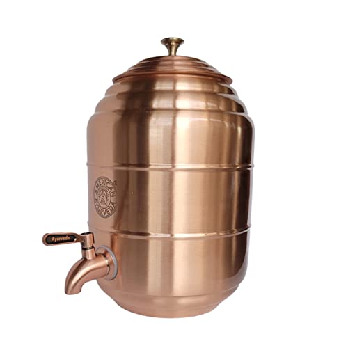 Pure Copper Ayurveda Dispenser