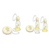 medela swing - elektrische milchpumpe inkl. calma sauger Mehr Komfort: Die ovale Brusthaube mit weichem Rand kann so gedreht werden, dass Abpumpen immer in der bequemsten Position möglich ist.