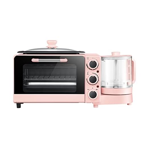 Máquina de desayuno eléctrica de 7,8 l, horno multifuncional, Mini tostadora de sándwich de pan, sartén, caldera eléctrica con temporizador