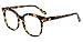 Produktbild Firmoo Blaulichtfilter Brille Damen ohne Sehstärke, Retro Runde Computer Brille gegen Blauliicht Kopfschmerzen mit Federschanier, Leoparden Blaulicht UV Schutzbrille