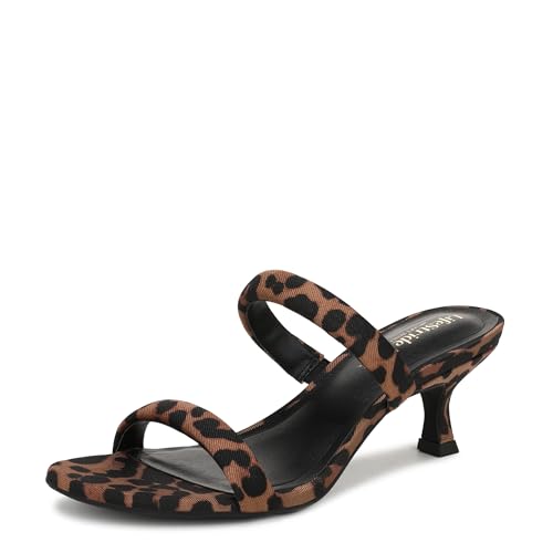 LifeStride Womens Nalani Heeled Sandal Brown Leopard 8.5 M by LifeStride - Used condition - US$27.64