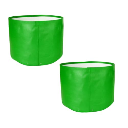 Image of HDPE UV Treated 340 GSM Plant Growing Bags for Terrace Gardening Easy to Use 18 x 15 Inch - Pack of 2