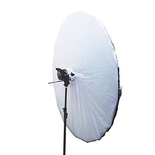 Sombrinha Softbox Bounce Greika RUS-150CM de Diâmetro - Branca Brolly