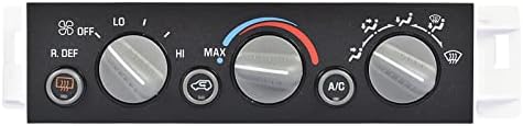 TEKKOAUTO 599-006 A/C Heater Climate Control Pannel Air Condition Module w/Rear Window Defogger Replacement for GMC Chevy Suburban Tahoe Yukon Denali Cadillac Escalade