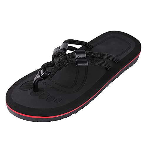 Men's Modern Zori Flip Flop Thong Sandals, Unisex Beach Sandal Comfortable Flip Flop Men's Footwear4