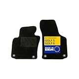 golf 6 r reprog SUR MESURE | Tapis de sol découpés aux dimensions exactes de votre voiture. Fabrication européenne de précision pour un ajustement parfait adapté à votre VOLKSWAGEN GOLF 5 / GOLF 6 (11/2003-11/2012) sauf SW, Cabriolet et Golf Plus.