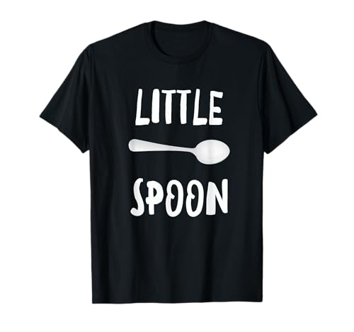 Little Spoon T-Shirt Funny Matching Family Couple Shirts T-Shirt