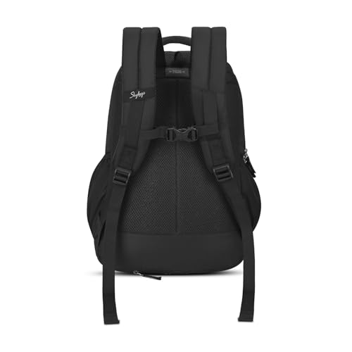 Image of Skybags Kenshi 34L Casual Backpack for Boys & Girls with 3 Compartments & Adjustable Shoulder Strap | Quick Access Front Pocket | Rain Cover | Perfect for School & Travel - Unisex