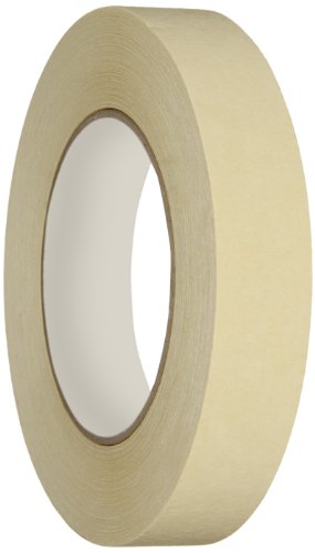 Image of Intertape Polymer Group PG505.121 Series PG505 Utility Grade Masking Tape, 24mm Width, 54.8m Length, Tan, Pack of 36