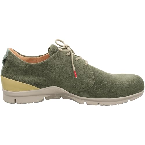 Image of Think! Men's King Chrome-Free Tanalised Sustainable Interchangeable Footbed Lace-Up Sho