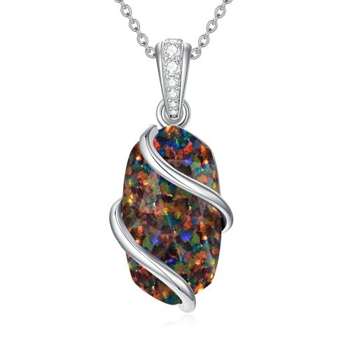 HPQQ Black Opal Necklace
