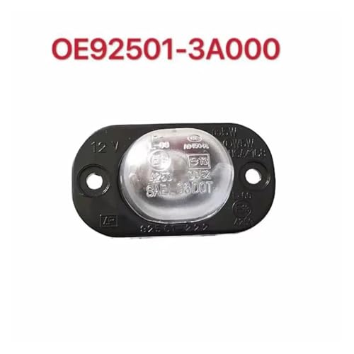 Luz de matrícula para viajes nocturnos seguros en Kia Optima lámpara trasera 925013A000 4