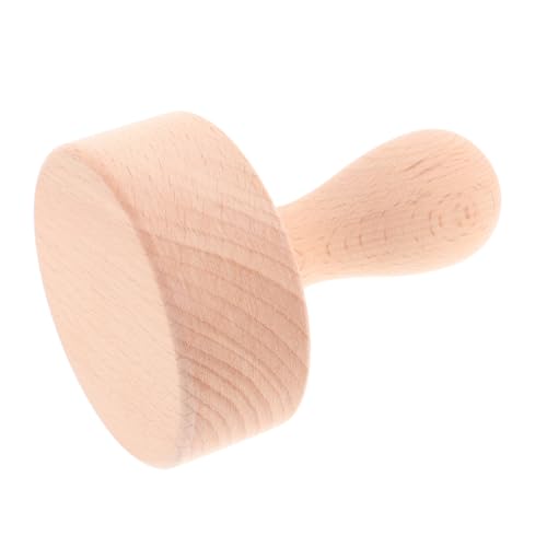 LOORGVEL 木製生地プレスツール タルトタンパー 長柄プ 多用途エッグタルト型 パイ生地整形器 便利なベーキング用 耐久性のあるキッチンアク