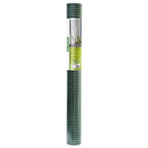 Verdemax 8015358077750 Rete Quadra Maglia 10Mm Verde-Giardino Reti Recinzione, Unica - 3