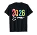 Senior 2026 Graduation Funny Class of 2026 Grad Mens Womens T-Shirt