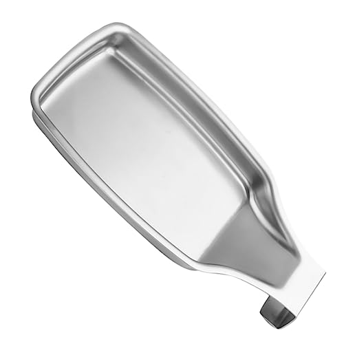 Holibanna 1Pieza Portacuchara Inoxidable Soporte Para Cucharas De Cocina Rack De Almacenamiento De Cucharas Accesorio Práctico Para Utensilios De Cocina Organizador De