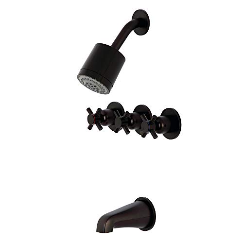 Kingston Brass KBX8135DX Concord Tub and Shower Faucet, Oil Rubbed Bronze