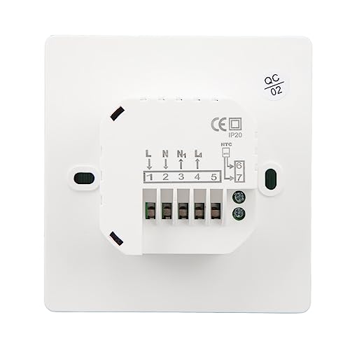 Thermostat écran tactile LCD contre factures de chauffage