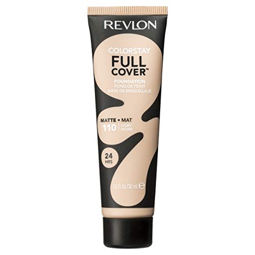 Revlon ColorStay Full Cover Foundation, Ivory, 1.0 Fluid Ounce